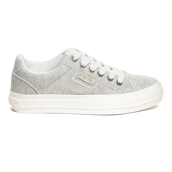 Rocket Dog Light Gray Cecila Skirball Sneaker - Women 9, 10, 11 - Picture 3 of 8
